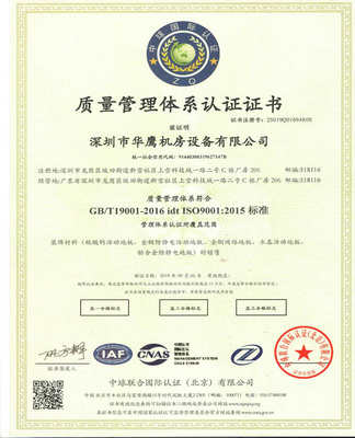 ISO質量管理體系認證