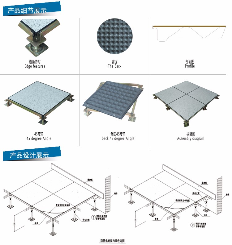 批發(fā)工程用防靜電地板