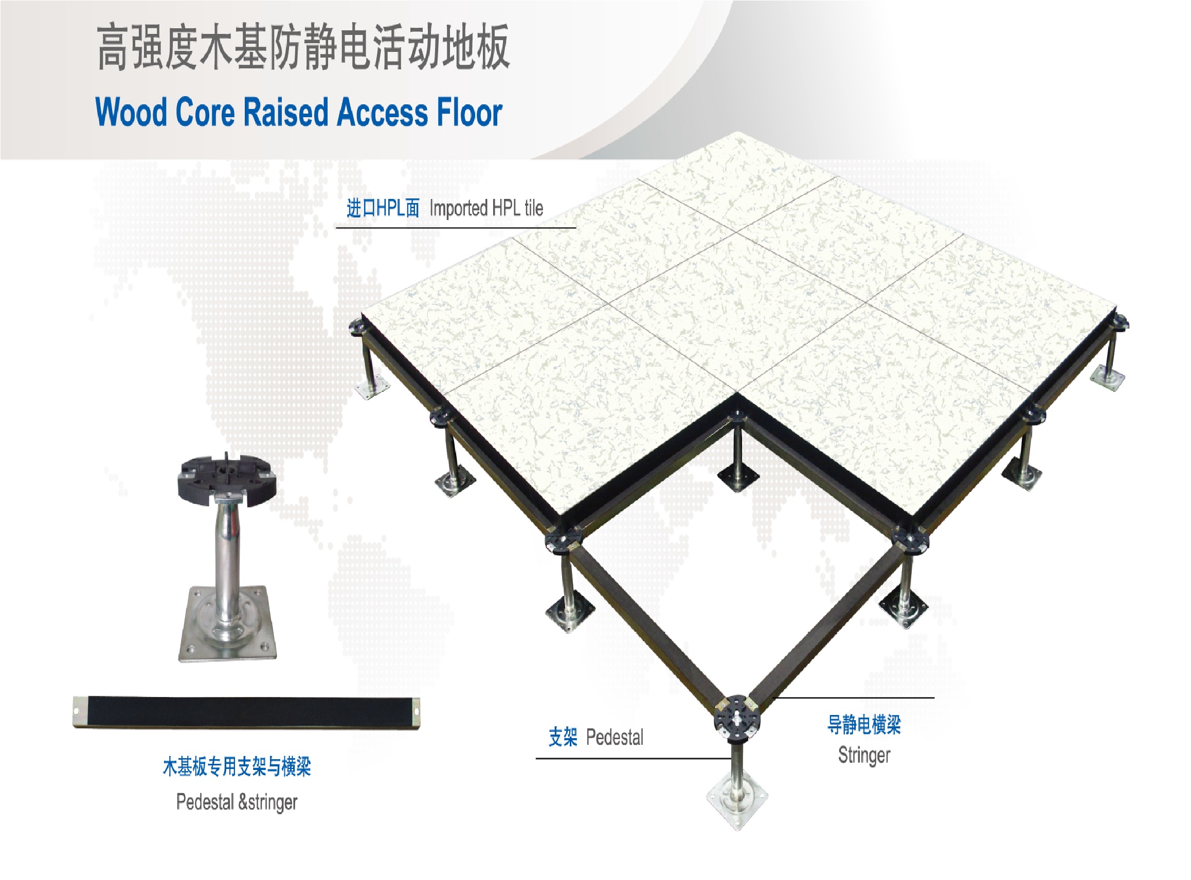 防靜電地板 防靜電地板