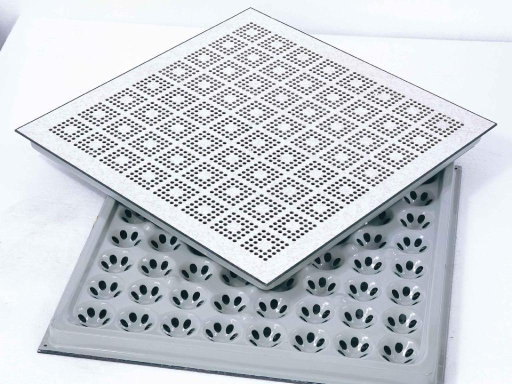 全鋼通風防靜電地板 全鋼通風防靜電地板